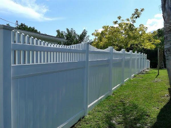 White fencing