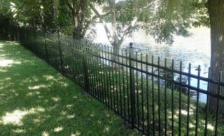 Aluminum fence