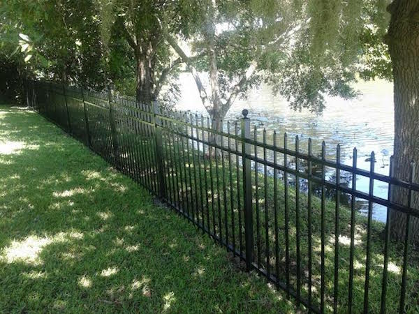 Aluminum fence