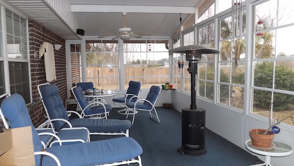 Indoor patio heater