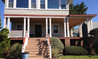 Wraparound porch