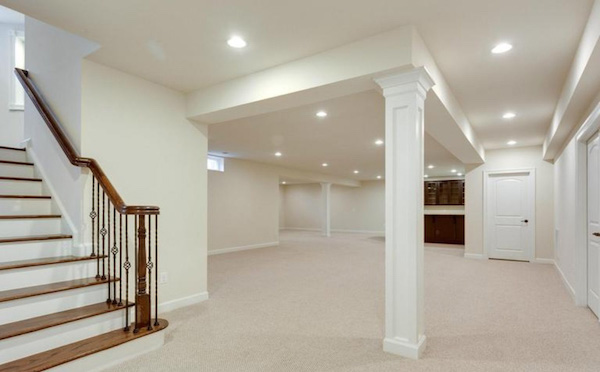 White basement