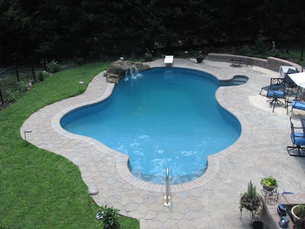 Outdoor inground pool