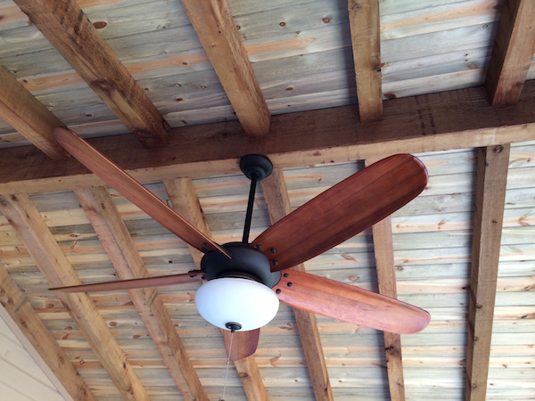 Ceiling with fan