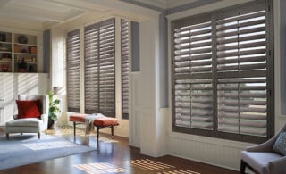 Estate interior shutters