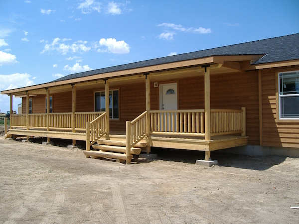 Modular home exterior