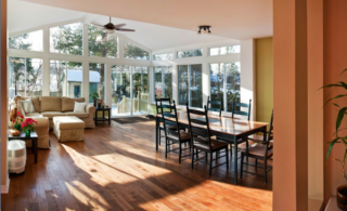 Built-on sunroom