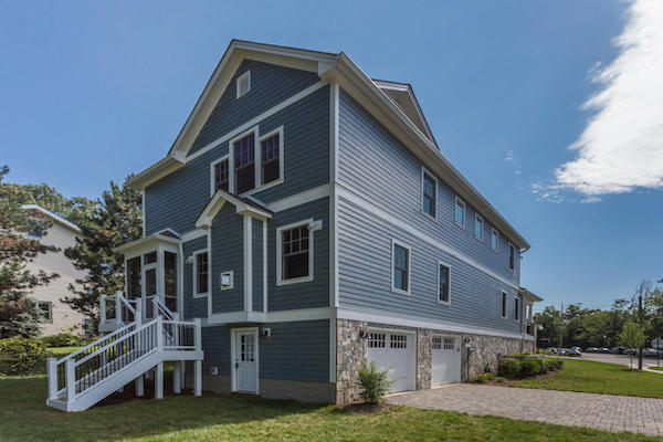 Three-story home