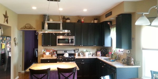 Painting Wood Kitchen Cabinets Refinish Painters Handymen