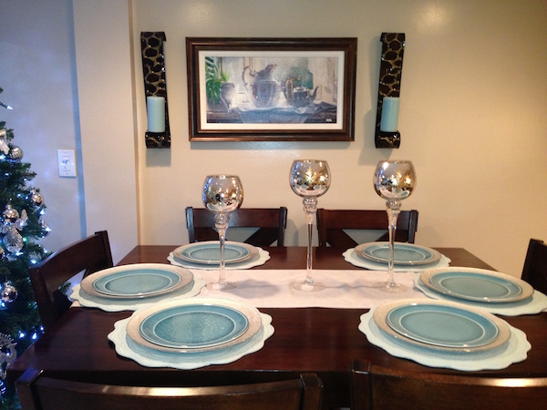 Dining table decor