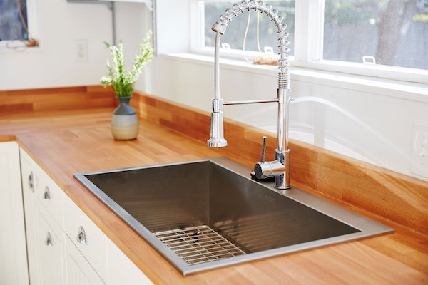 Drop in steel sink