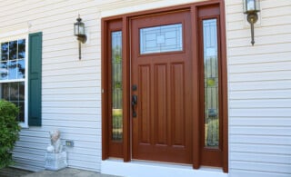 Prehung front door