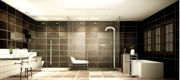 Industrial shower