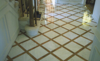 Tile floor