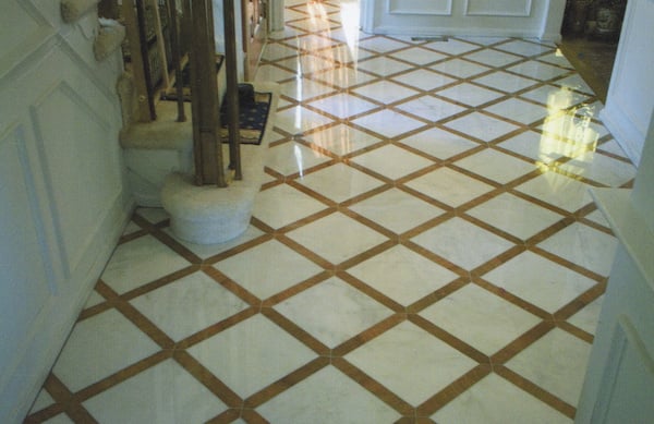 Tile floor