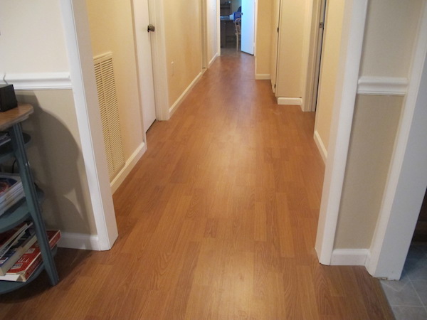 Laminate floor