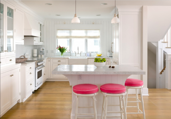 Remodeled white kitchen