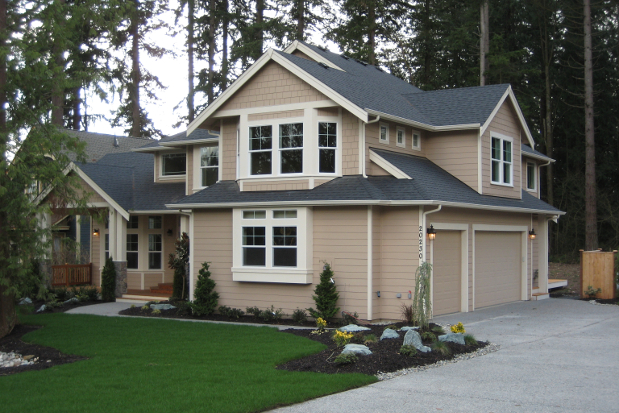 Exterior of a Home With Windows