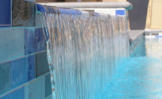 Pool Water Flowing