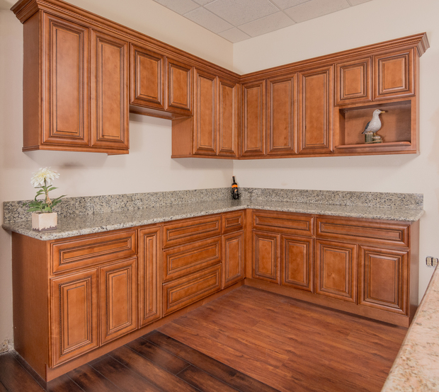 Wooden kitchen cabinets