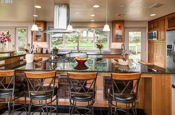 Remodeled kitchen