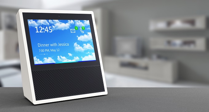 smart home hub with speaker