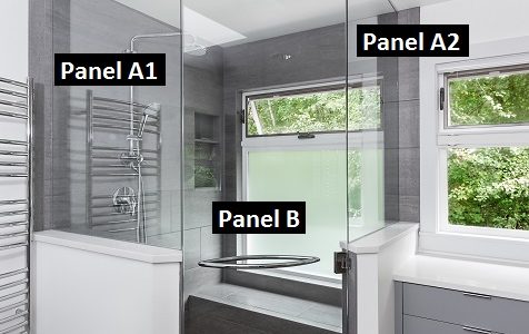 Frameless Glass Shower Door Installation How To Install On Tile Neo Angle Shower In Master Bathroom Tile Glass And Plumbing Complete