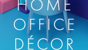 Home office decor inspired by fonts
