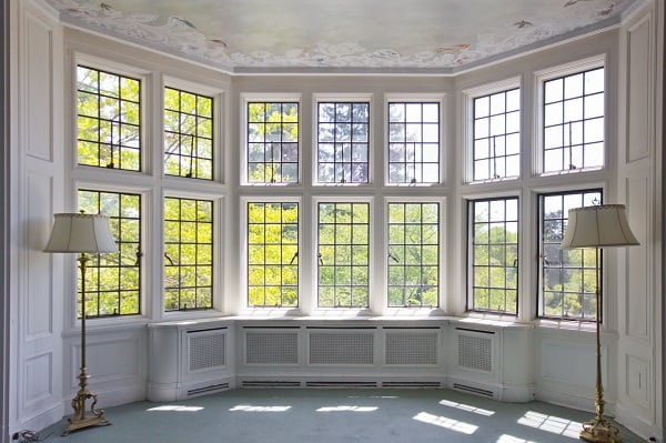 french bay windows from inside