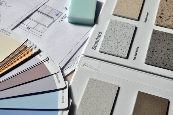 Paint colors and other home improvement materials 