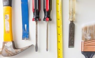 Various tools used for home improvement projects