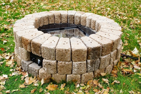 How To Build A Gas Fire Pit In 10, Homemade Gas Fire Pit Kit