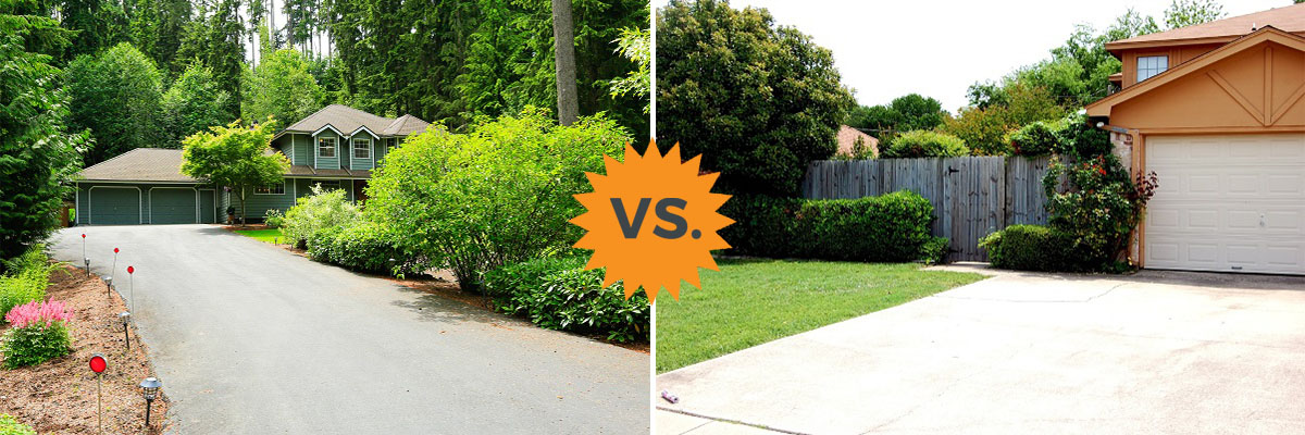 Asphalt vs Concrete Driveways: Costs, Differences, Lifespan - HomeAdvisor