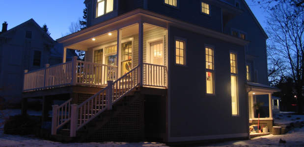 Entryway at Night