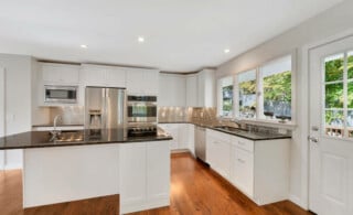 Remodeled White Kitchen