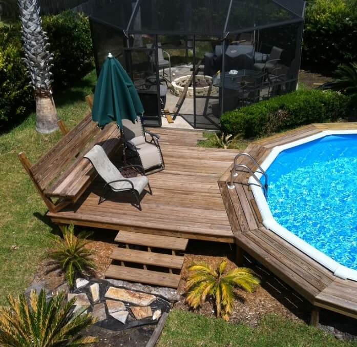 Install An Above Ground Swimming Pool, Above Ground Pool Costs York Park