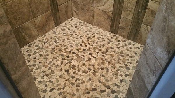 I Design You Decide Pebble Tile For The Mountain Fixer Upper