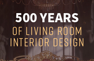 500 years of evolution of living room interior design