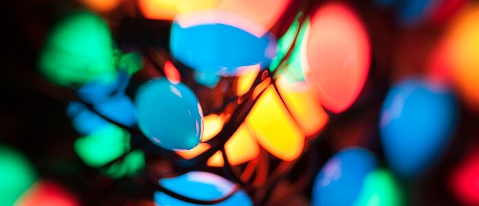 c9 christmas lights blue red and yellow