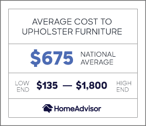 2021 Costs Of Furniture Reupholstery, How Much Should It Cost To Reupholster A Dining Room Chair