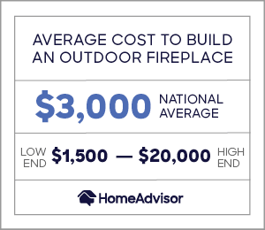 2021 Cost To Build An Outdoor Fireplace, Labor Cost To Build Outdoor Fireplace