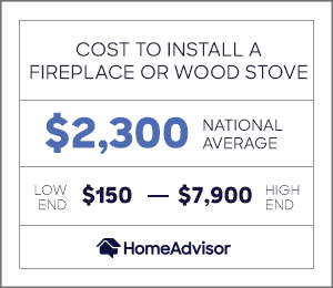 2021 Cost Of Fireplace Installation To Build A Or Woodstove Homeadvisor 2021 Cost Of Fireplace Installation, Average Cost To Install A Fireplace In New York