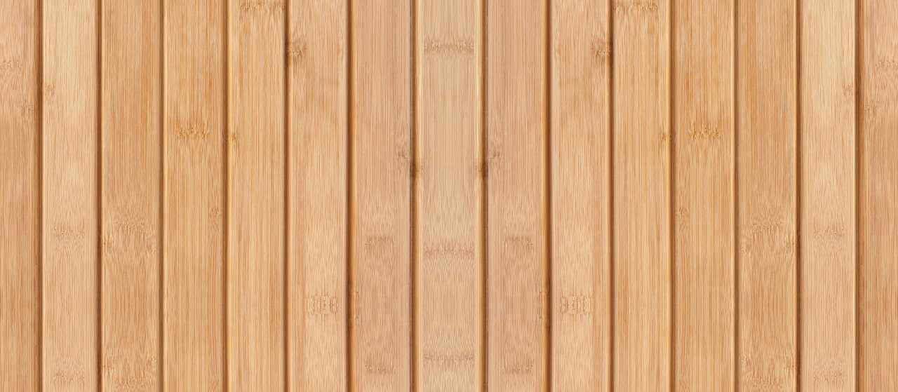 close-up of bamboo decking