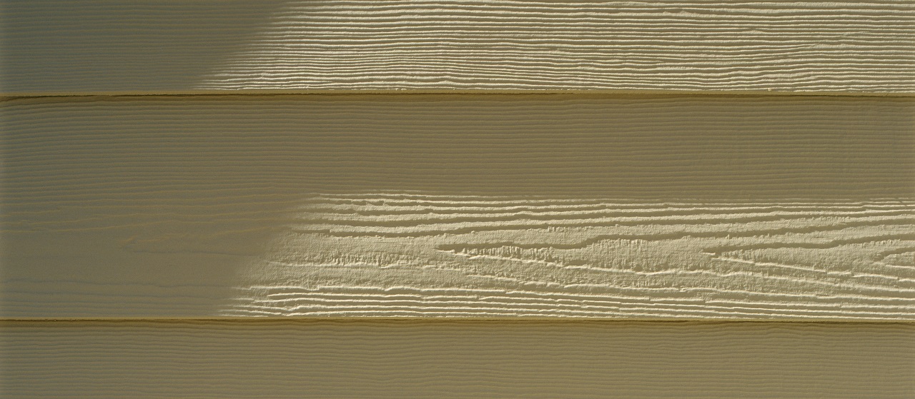 engineered wood siding close-up