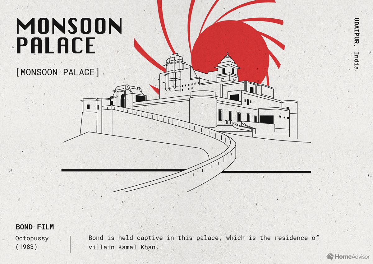 monsoon palace illustration