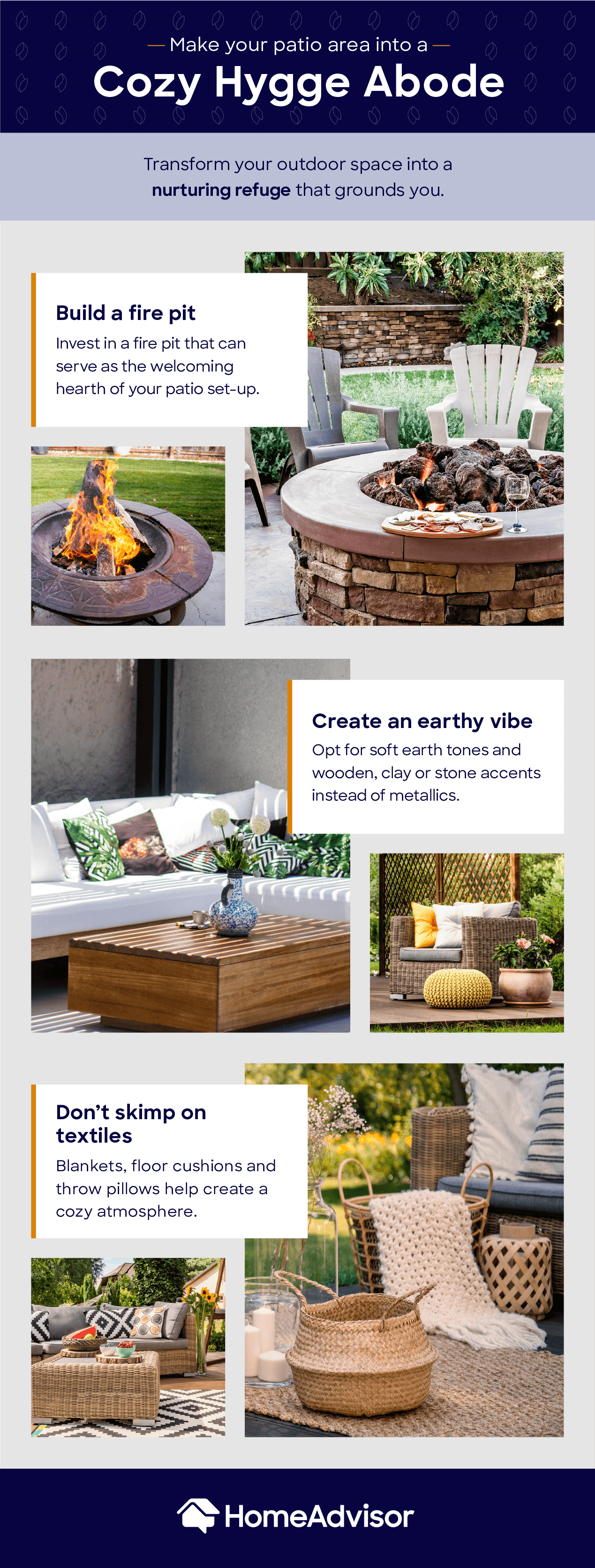 hygge inspired outdoor mood board