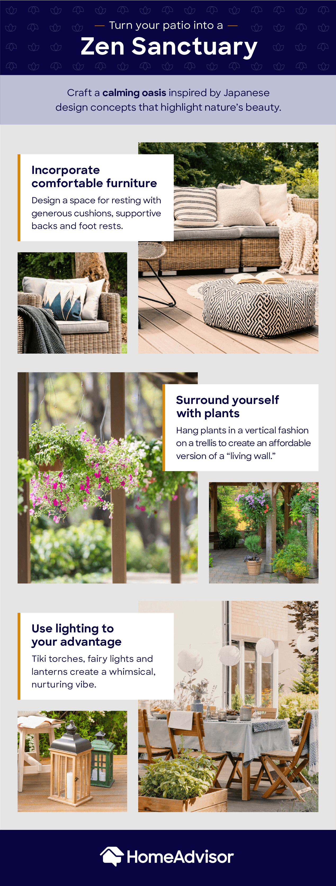 zen sanctuary mood board