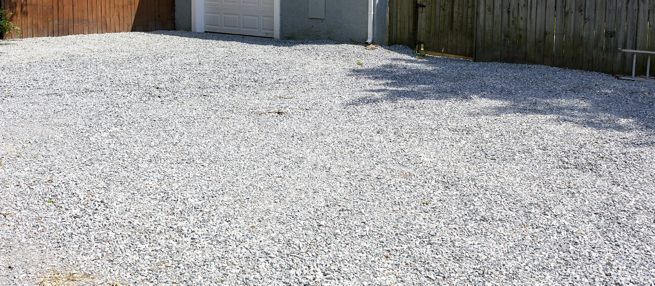 gravel driveway