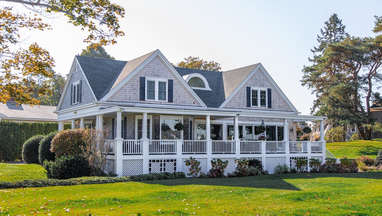 American house exterior